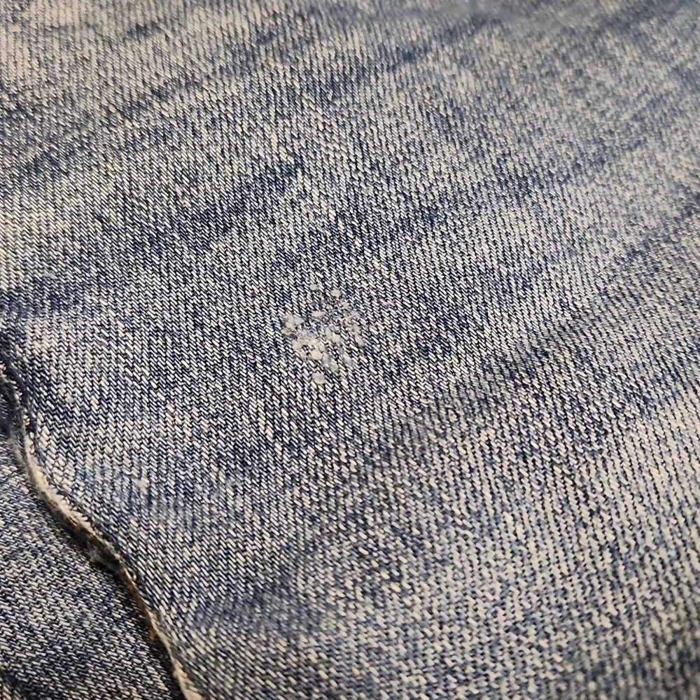 Madewell 9" High Rise Skinny Jeans 26T Distressed Hem - Picture 7 of 11